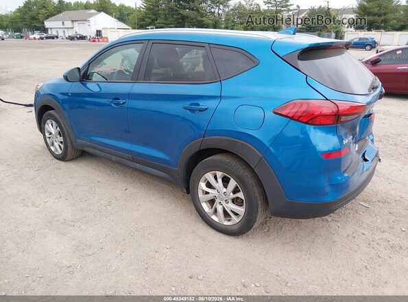 KM8J3CA47LU160822 2020 HYUNDAI TUCSON Light Blue Задня ліва чверть