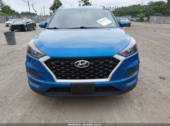 KM8J3CA47LU160822 2020 HYUNDAI TUCSON Light Blue Вид щитка приладів