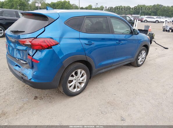 KM8J3CA47LU160822 2020 HYUNDAI TUCSON Light Blue Задня права чверть