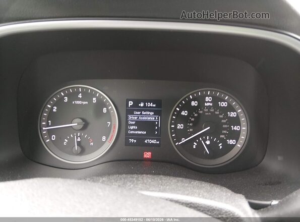 KM8J3CA47LU160822 2020 HYUNDAI TUCSON Light Blue Вид задніх сидінь