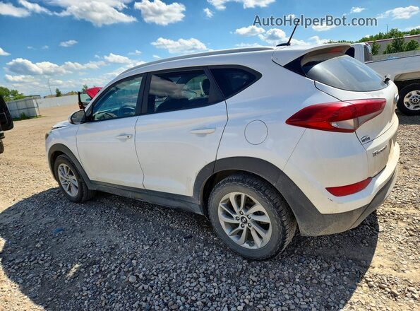 KM8J3CA48GU065482 2016 HYUNDAI TUCSON White Trasero izquierdo