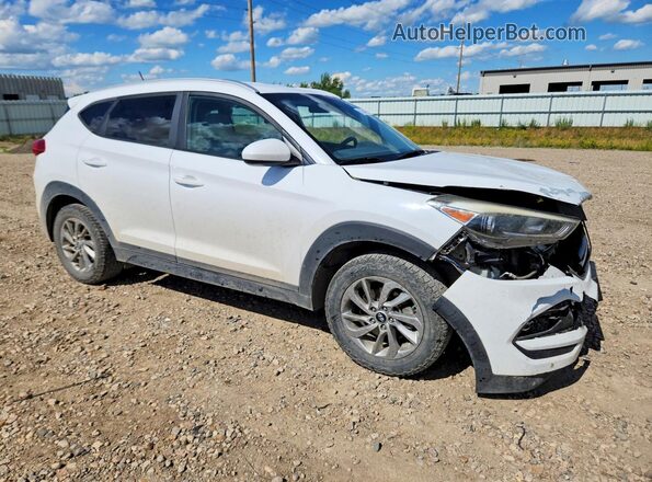 KM8J3CA48GU065482 2016 HYUNDAI TUCSON White Delantero derecho