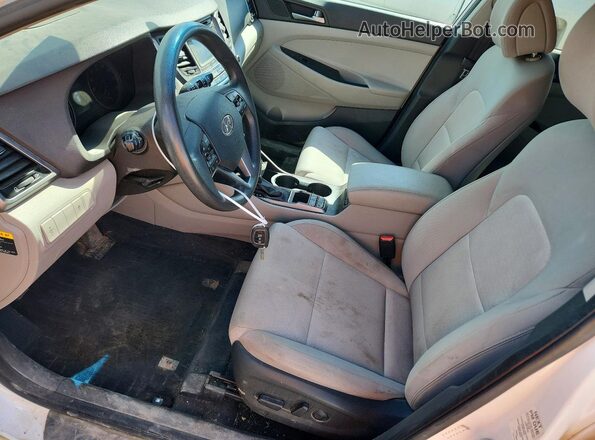 KM8J3CA48GU065482 2016 HYUNDAI TUCSON White Vista interior delantera