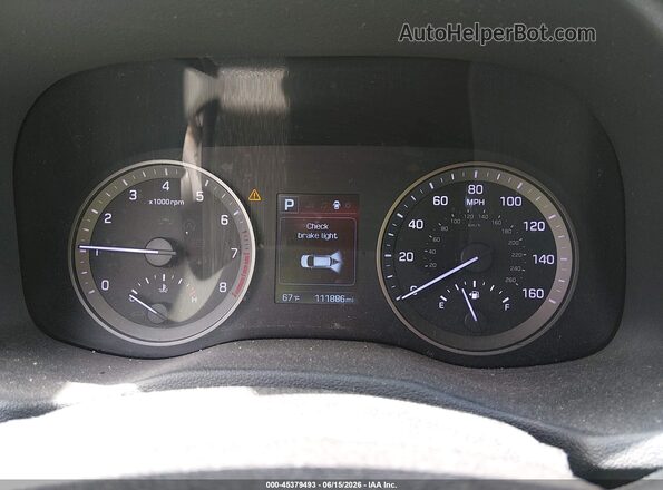 KM8J3CA4XHU477727 2017 HYUNDAI TUCSON Orange უკანა სავარძლების ხედი