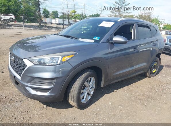 KM8J3CA4XKU077111 2019 HYUNDAI TUCSON Gray Передня ліва чверть