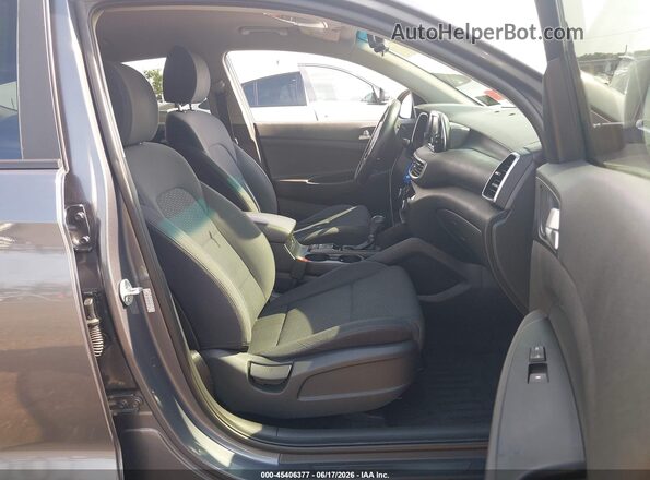 KM8J3CA4XKU077111 2019 HYUNDAI TUCSON Gray Вид салону спереду
