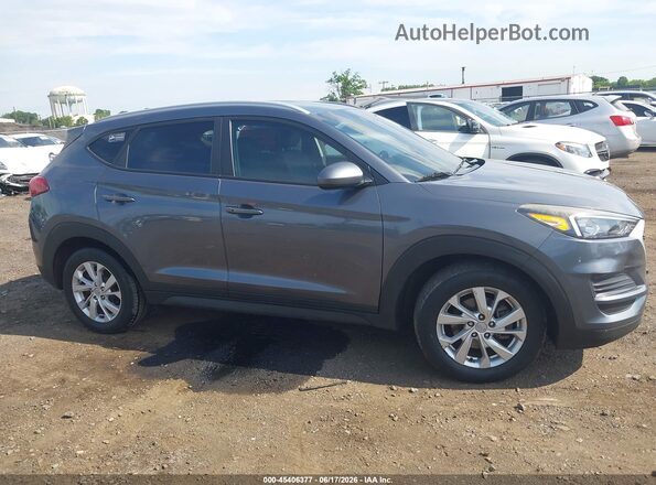 KM8J3CA4XKU077111 2019 HYUNDAI TUCSON Gray Вид задньої частини салону