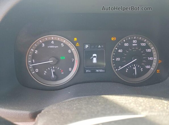 KM8J3CAL0JU770615 2018 HYUNDAI TUCSON Gray 