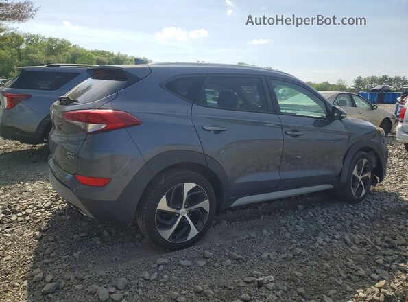 KM8J3CAL0JU770615 2018 HYUNDAI TUCSON Gray 