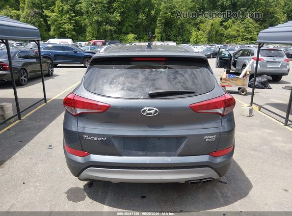 KM8J3CAL0JU778990 2018 HYUNDAI TUCSON Gray 