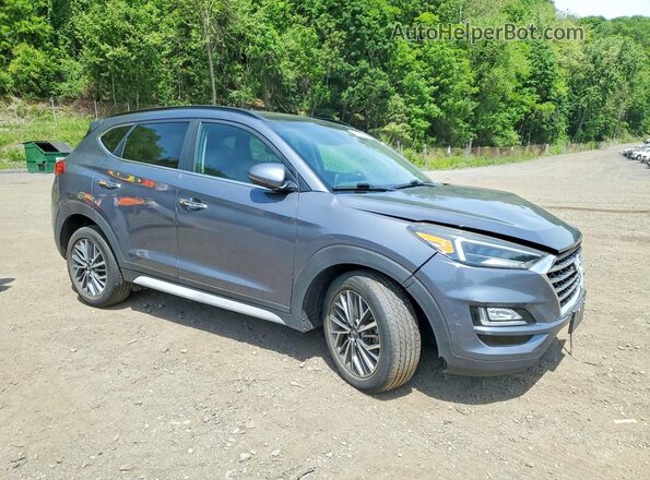 KM8J3CAL0KU009326 2019 HYUNDAI TUCSON Gray 