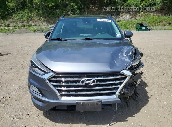 KM8J3CAL0KU009326 2019 HYUNDAI TUCSON Gray 