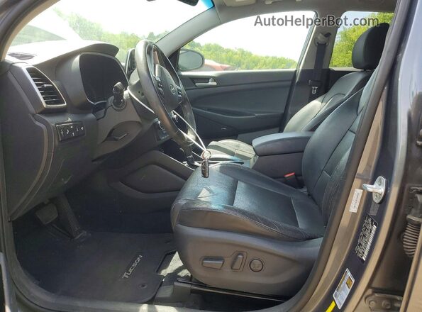 KM8J3CAL0KU009326 2019 HYUNDAI TUCSON Gray 