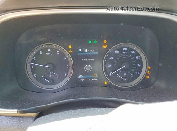 KM8J3CAL0KU009326 2019 HYUNDAI TUCSON Gray 