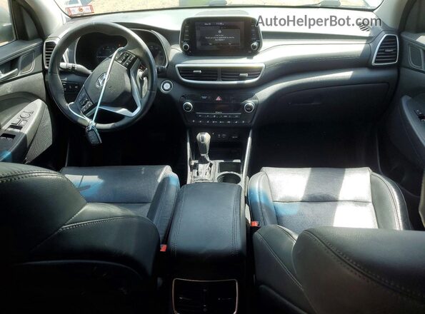 KM8J3CAL0KU009326 2019 HYUNDAI TUCSON Gray 