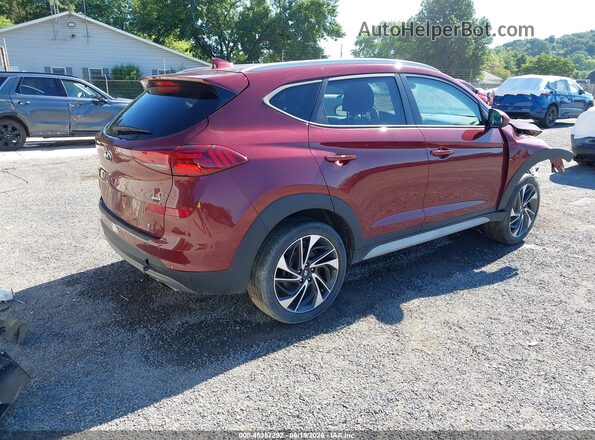 KM8J3CAL0KU035540 2019 HYUNDAI TUCSON Red Rear right