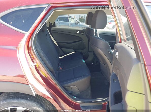KM8J3CAL0KU035540 2019 HYUNDAI TUCSON Red VIN sticker view