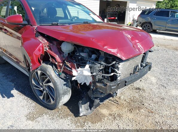 KM8J3CAL0KU035540 2019 HYUNDAI TUCSON Red Front view