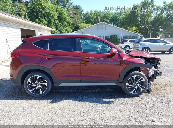 KM8J3CAL0KU035540 2019 HYUNDAI TUCSON Red 360 interior view