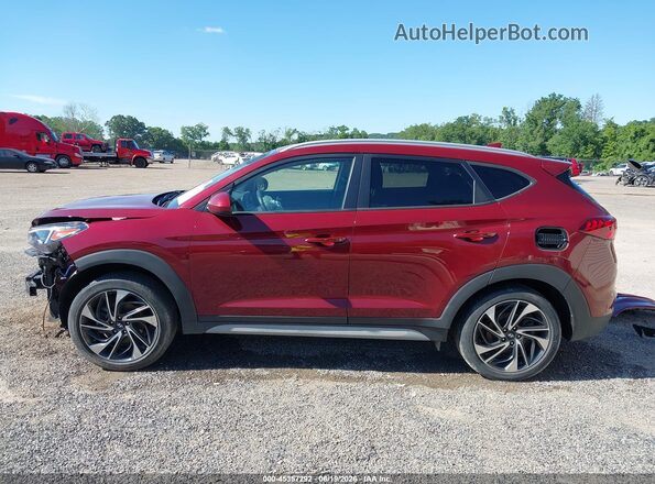 KM8J3CAL0KU035540 2019 HYUNDAI TUCSON Red 
