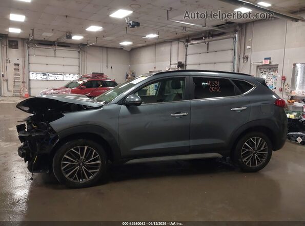 KM8J3CAL0KU840972 2019 HYUNDAI TUCSON Gray 