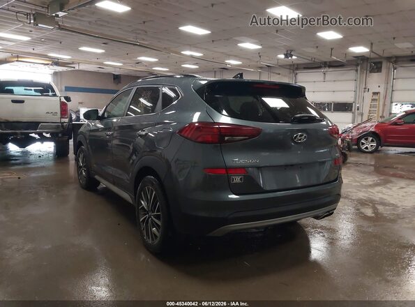KM8J3CAL0KU840972 2019 HYUNDAI TUCSON Gray Задня ліва чверть