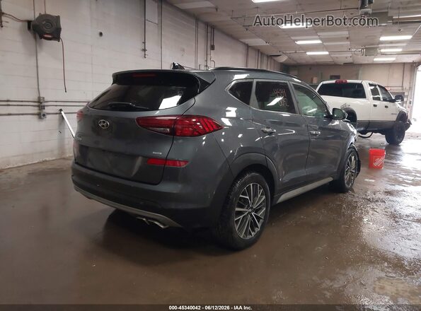 KM8J3CAL0KU840972 2019 HYUNDAI TUCSON Gray Задня права чверть