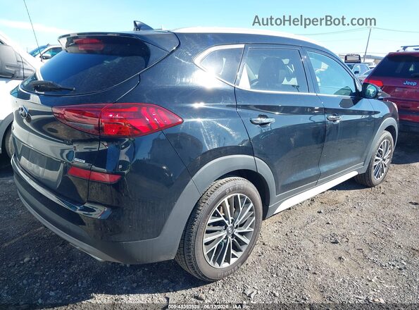 KM8J3CAL0KU959749 2019 HYUNDAI TUCSON Черный Задняя правая четверть