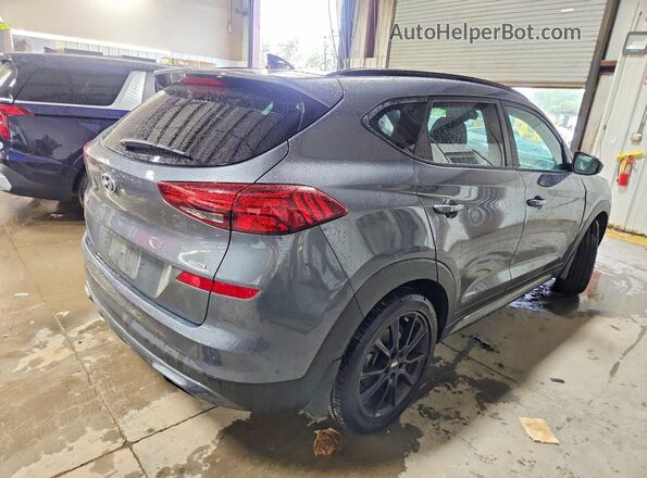KM8J3CAL0KU968970 2019 HYUNDAI TUCSON Gray Задня права чверть