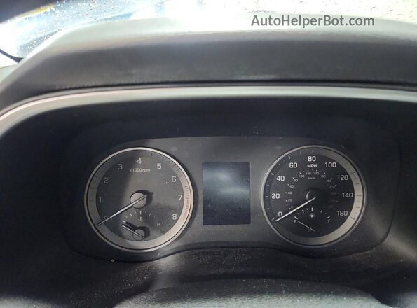 KM8J3CAL0KU968970 2019 HYUNDAI TUCSON Gray Вид щитка приладів
