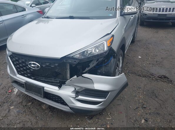 KM8J3CAL0LU199176 2020 HYUNDAI TUCSON Silver წინა მარცხენა ხედი სამი მეოთხედიდან
