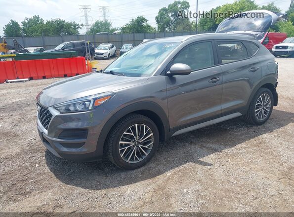 KM8J3CAL0LU278105 2020 HYUNDAI TUCSON Gray Vista tres cuartos delantera izquierda