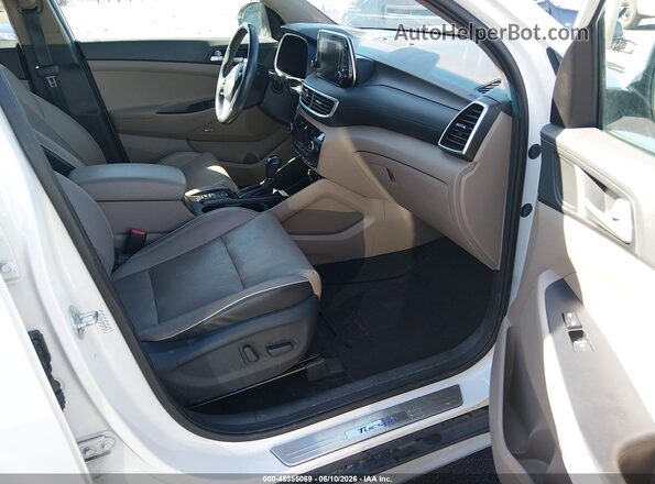 KM8J3CAL0MU287615 2021 HYUNDAI TUCSON White Front interior view