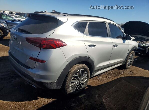 KM8J3CAL0MU366170 2021 HYUNDAI TUCSON Silver Trasero derecho