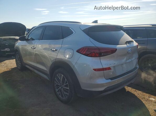 KM8J3CAL0MU366170 2021 HYUNDAI TUCSON Silver Trasero izquierdo