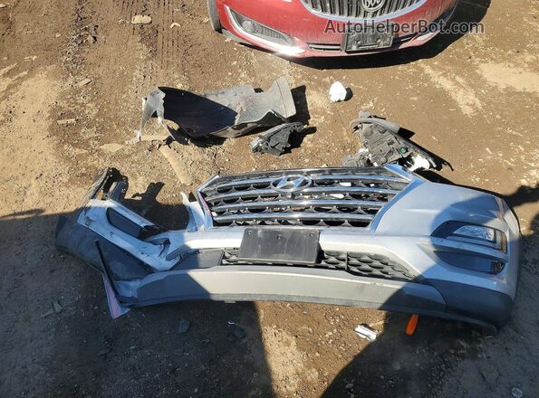 KM8J3CAL0MU366170 2021 HYUNDAI TUCSON Silver Vista del compartimento del motor