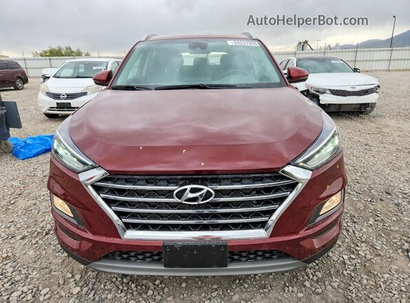 KM8J3CAL1KU035482 2019 HYUNDAI TUCSON Бордовый 