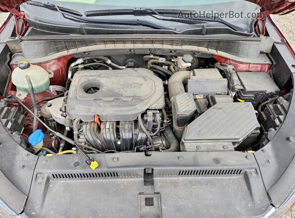 KM8J3CAL1KU035482 2019 HYUNDAI TUCSON Бордовый 