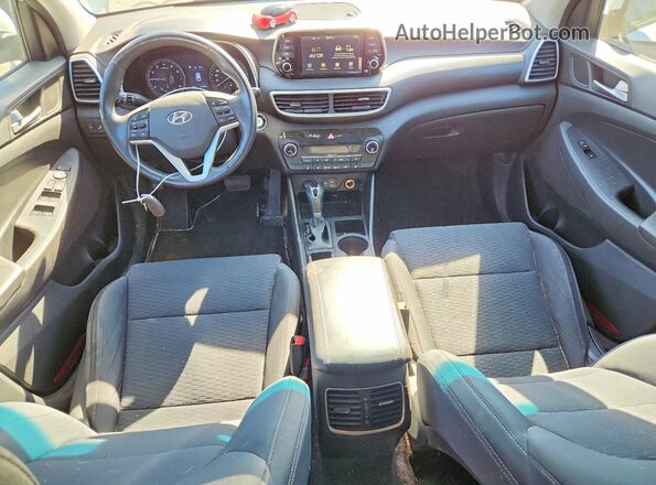 KM8J3CAL1LU093545 2020 HYUNDAI TUCSON White Widok deski rozdzielczej