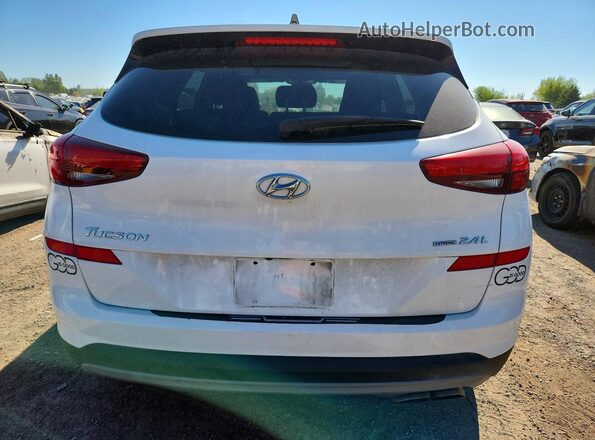 KM8J3CAL1LU093545 2020 HYUNDAI TUCSON White Widok z tyłu