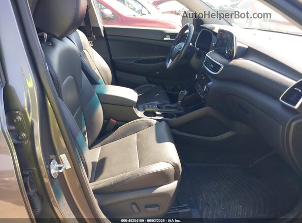 KM8J3CAL1LU223758 2020 HYUNDAI TUCSON Gray წინა სალონის ხედი
