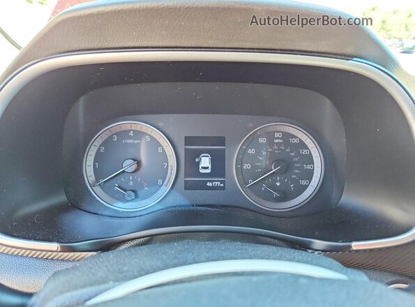 KM8J3CAL2KU847647 2019 HYUNDAI TUCSON Red Սարքավորումների վահանակի տեսք