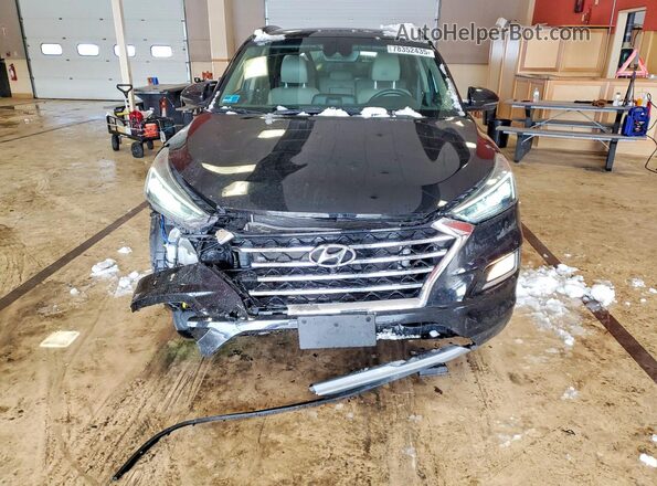 KM8J3CAL2LU223817 2020 HYUNDAI TUCSON Black Widok z przodu