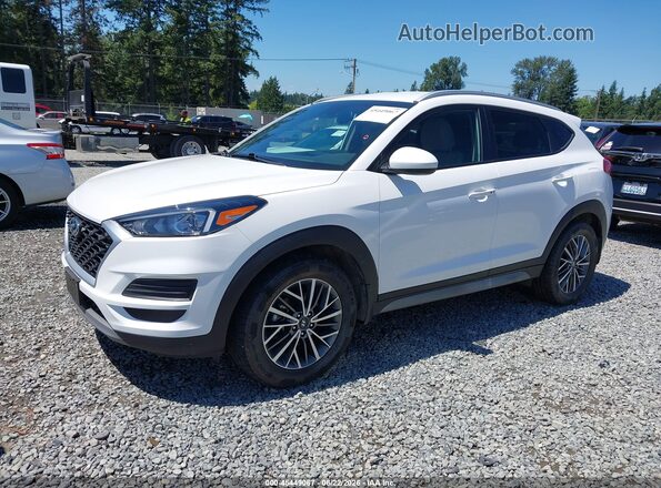 KM8J3CAL2LU275156 2020 HYUNDAI TUCSON White Front left