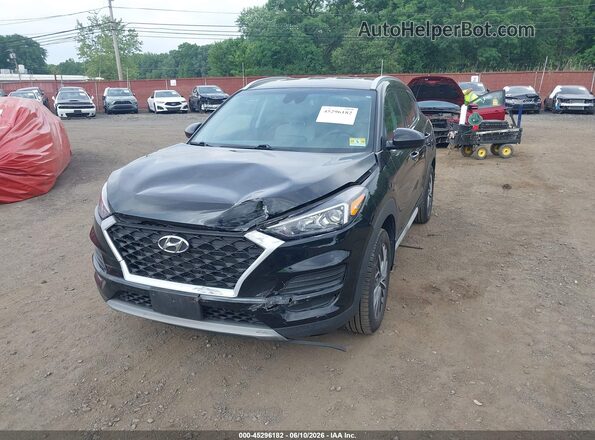 KM8J3CAL2MU324373 2021 HYUNDAI TUCSON Black Front view