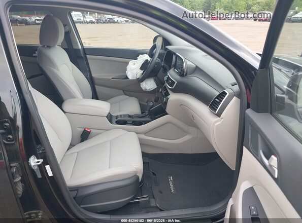 KM8J3CAL2MU324373 2021 HYUNDAI TUCSON Black Front interior view