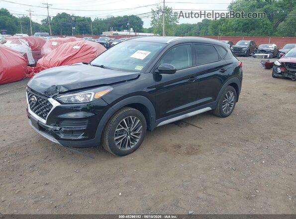 KM8J3CAL2MU324373 2021 HYUNDAI TUCSON Black Front left