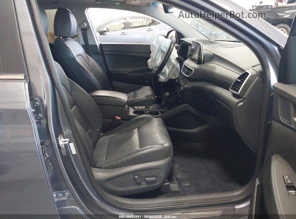 KM8J3CAL3KU013743 2019 HYUNDAI TUCSON Gray Widok wnętrza z przodu