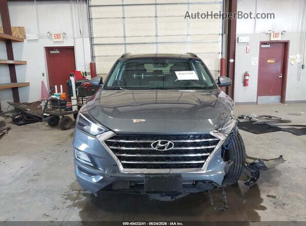 KM8J3CAL3KU013743 2019 HYUNDAI TUCSON Gray Widok wnętrza z tyłu