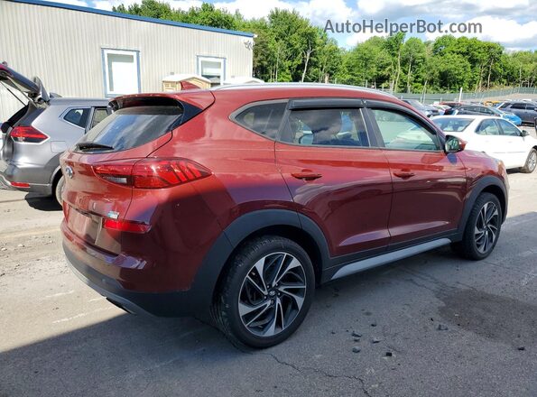 KM8J3CAL3KU859242 2019 HYUNDAI TUCSON Maroon 